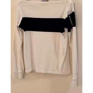 Ralph Lauren Long Sleeve Top with Zipper Details